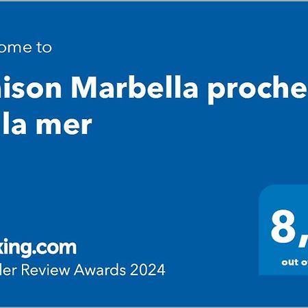 Maison Marbella Proche De La Mer Buitenkant foto